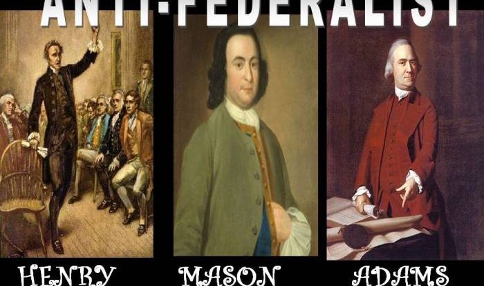 Federalists and anti federalists answer key