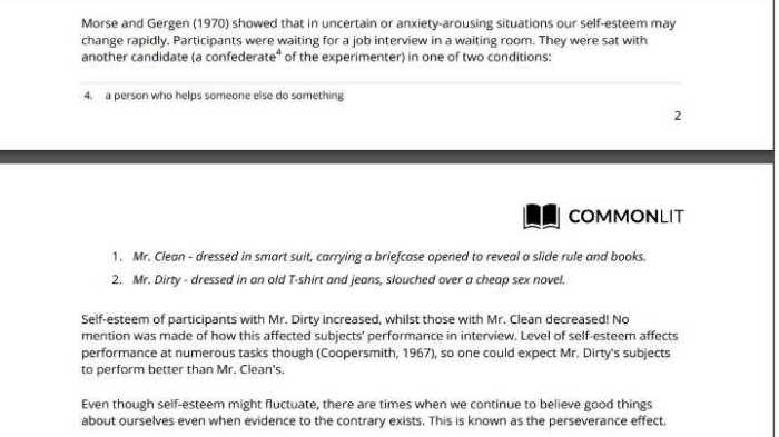 Safety of numbers commonlit answers